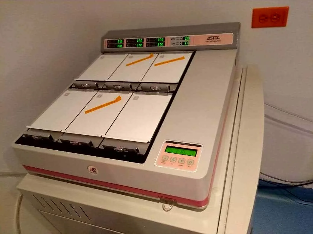 Equipo de incubación
